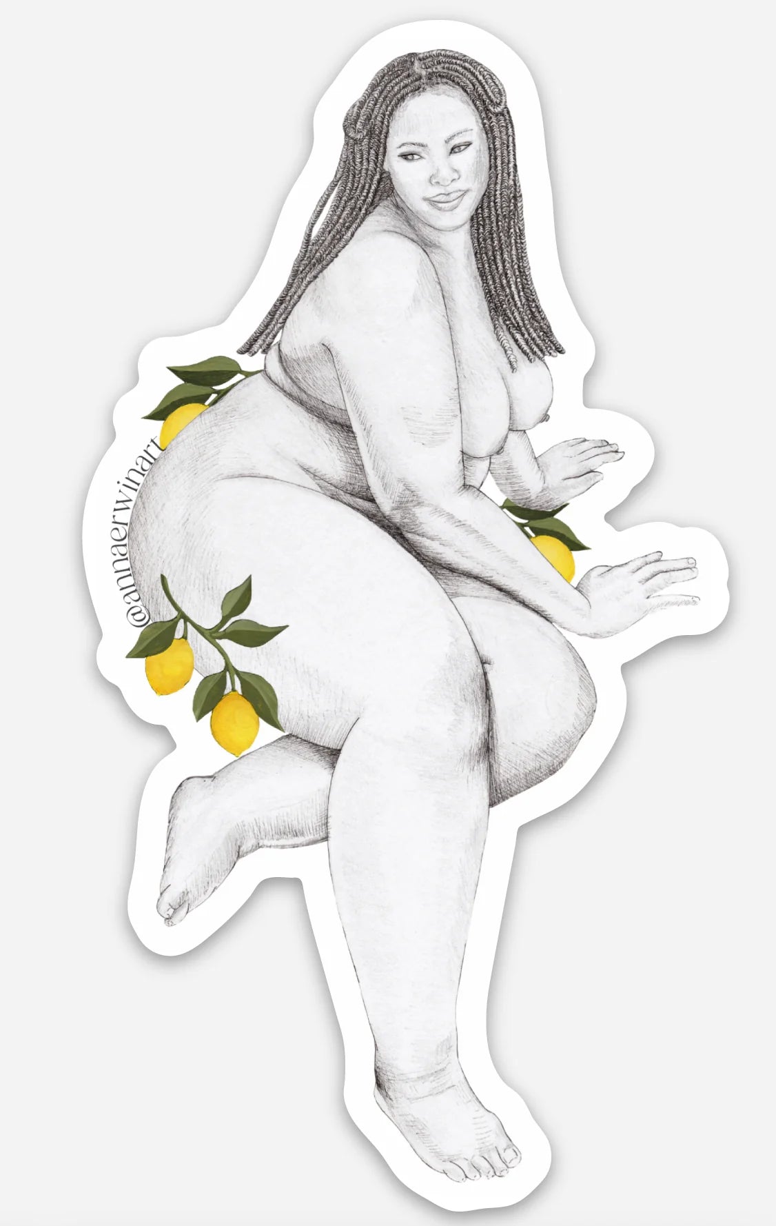 AEA Anna Erwin Sticker - Assorted