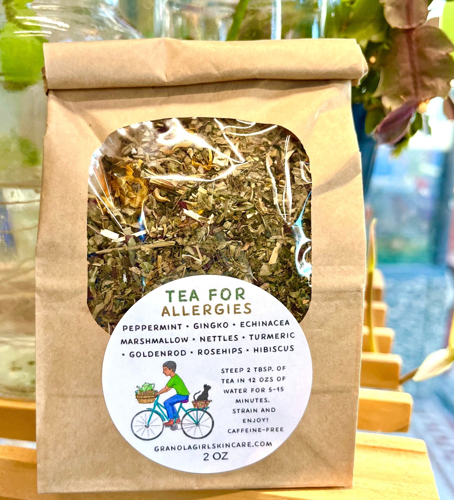 Herbal Teas- Kraft Paper Bag