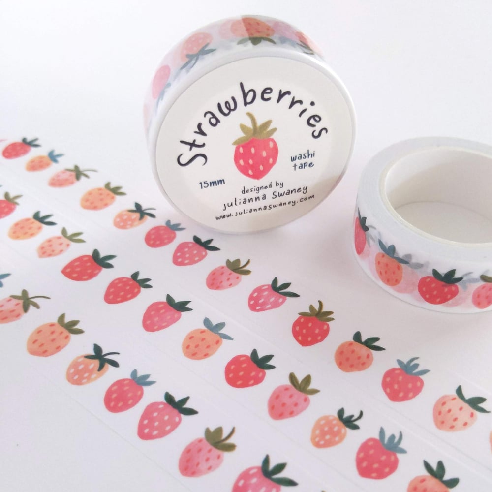 Strawberries Washi Tape